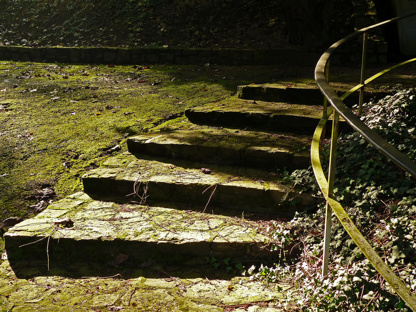 Treppe im Klostergarten