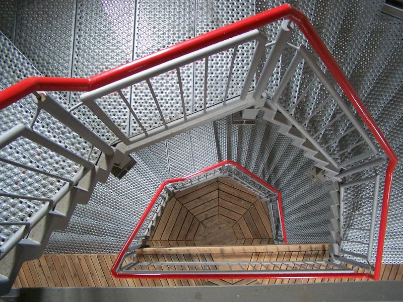 Treppe im Leuchtturm