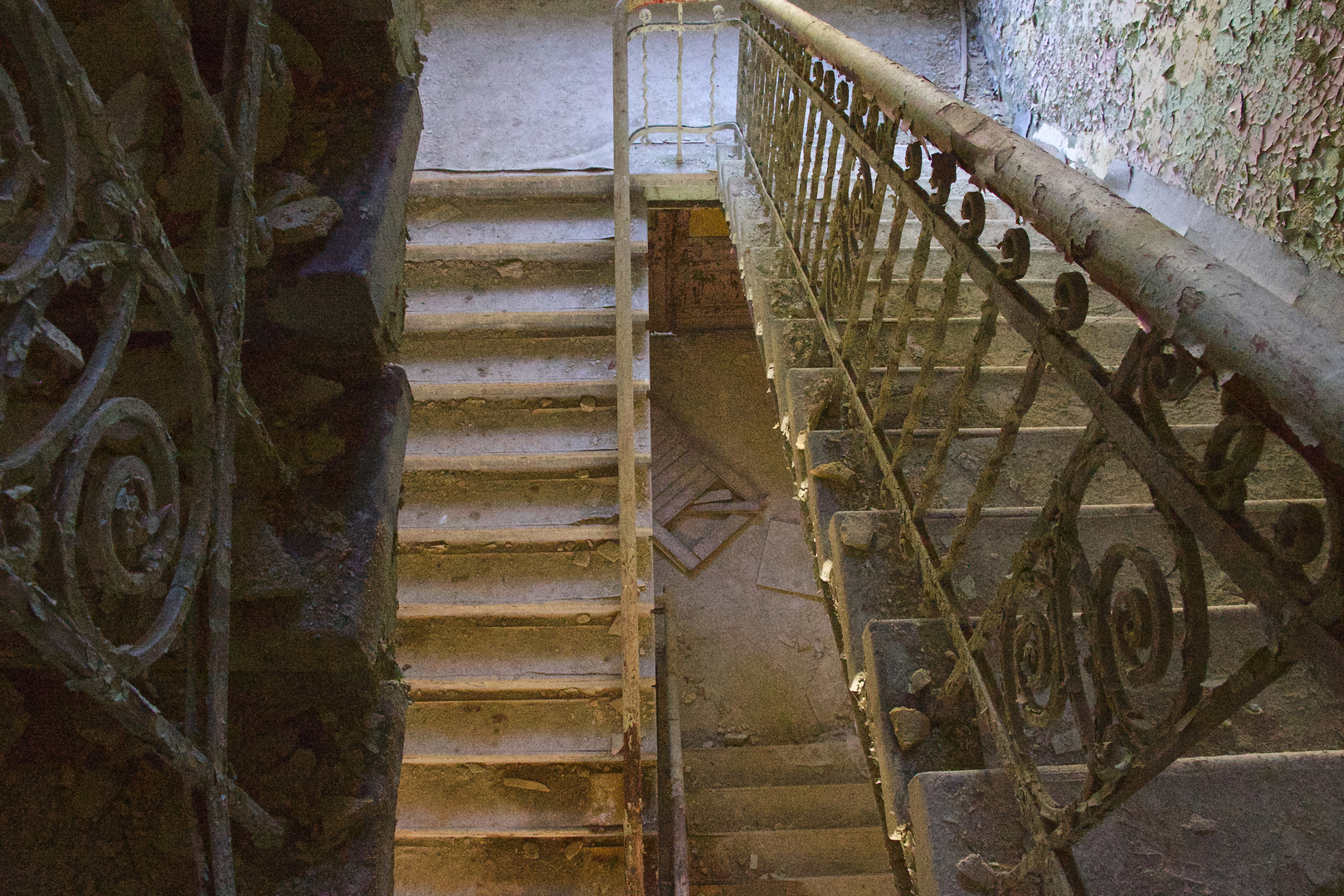 Treppe im Licht