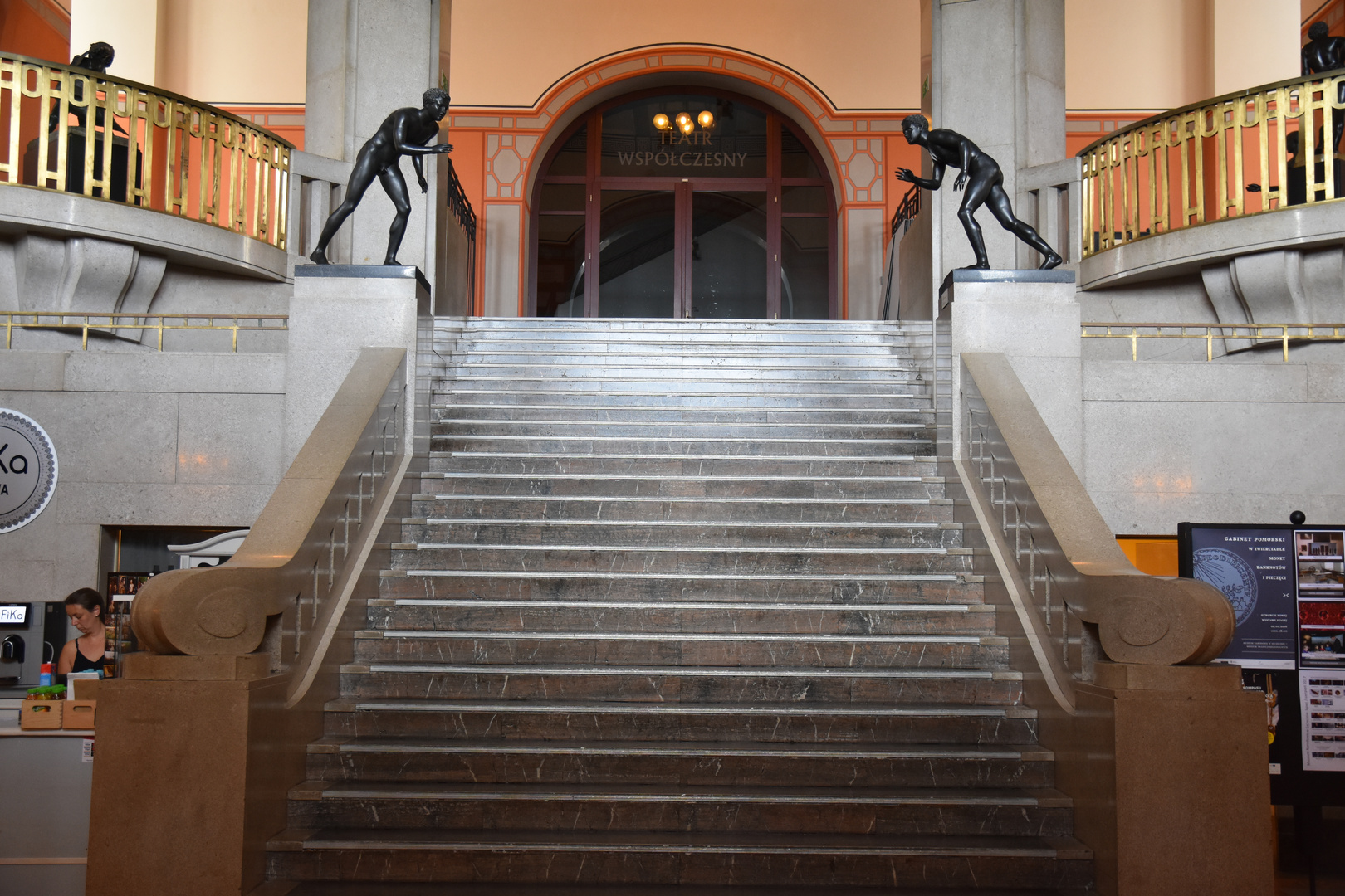 Treppe im Museum Stettin 