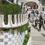 Treppe im Park Güell 