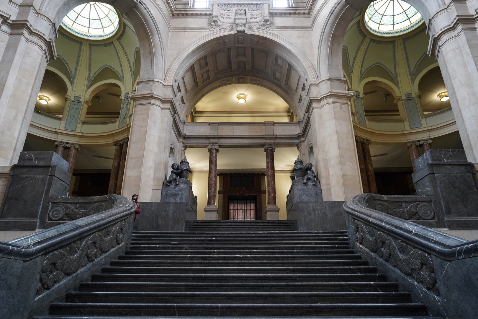 Treppe im Rathaus