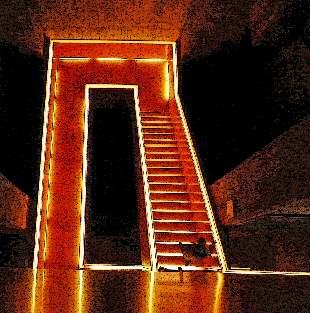 Treppe im Ruhrmuseum