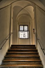 Treppe im Schloß Ambras - Innsbruck