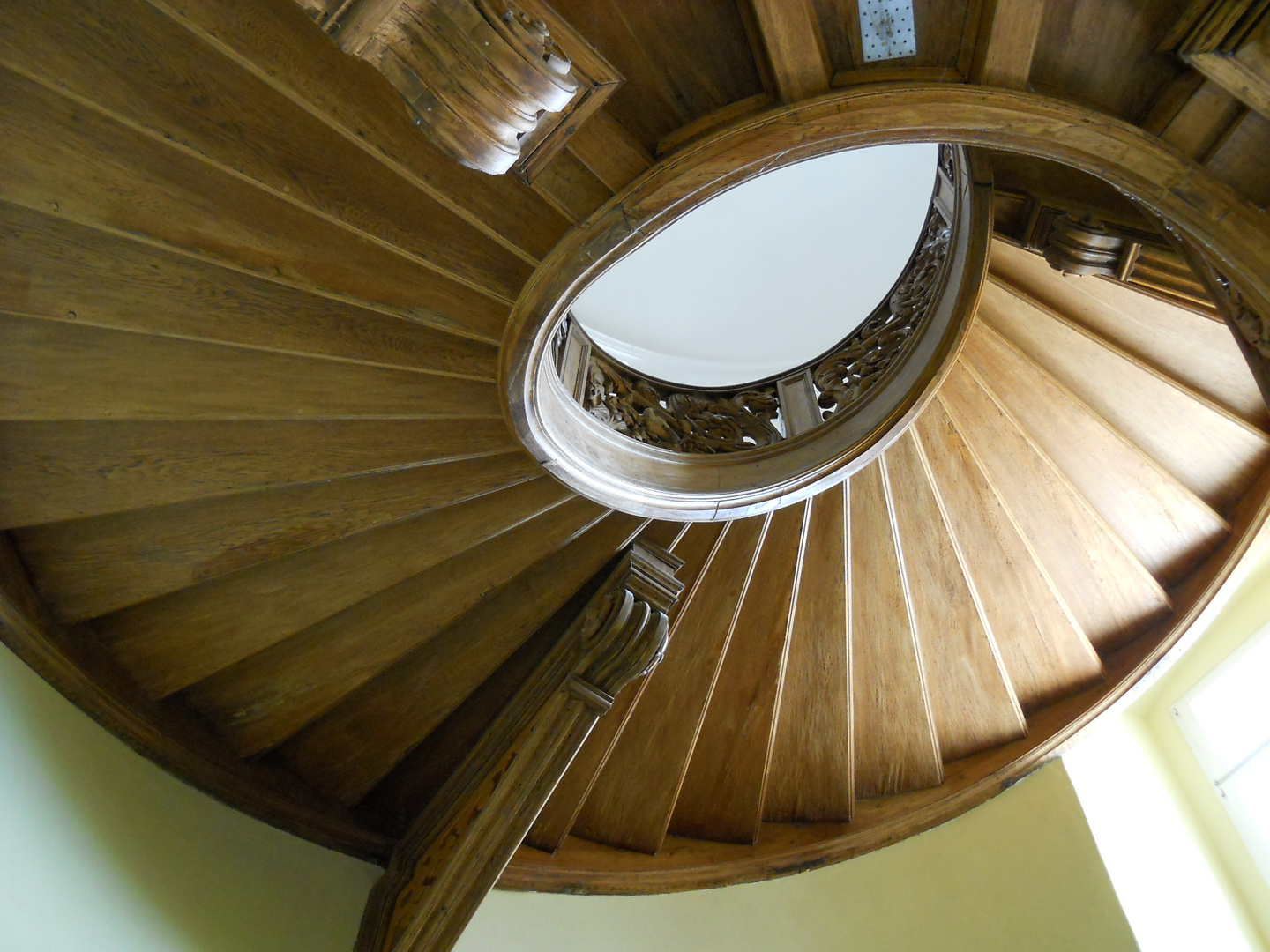 Treppe im Schloß Boitzenburg, Mecklenburg