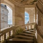 Treppe im Schloss Chambord