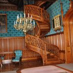 Treppe im Schloss Lednice