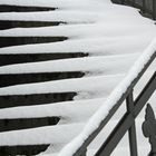 Treppe im Schnee