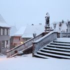 Treppe im Schnee