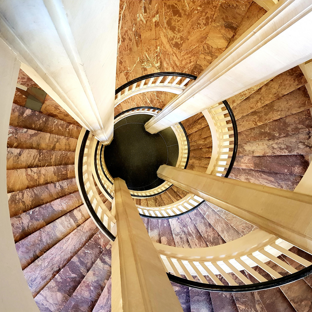 Treppe im Schweriner Schloss