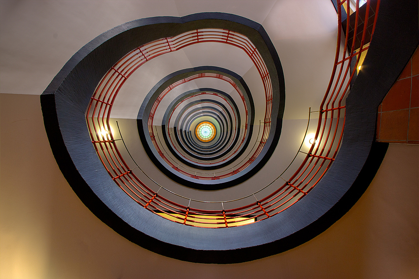 Treppe im Sprinkenhof, Hamburg