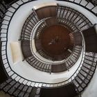 Treppe im Turm des Jagdschloss Granitz bei Binz