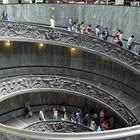 Treppe im Vatikan. Museum