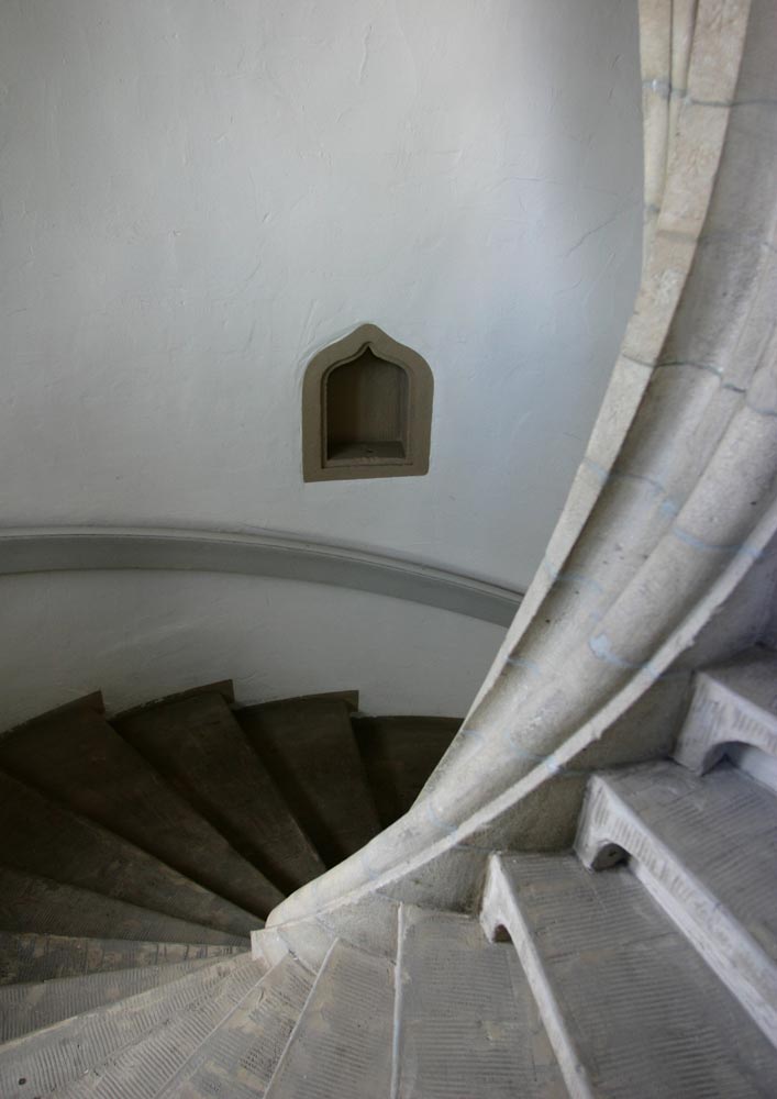 Treppe im Wasser-Schloß Bad Rappenau