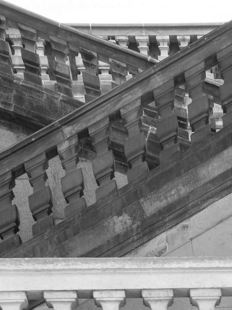 Treppe im Zwinger