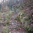 Treppe in Balsthal zur Burg