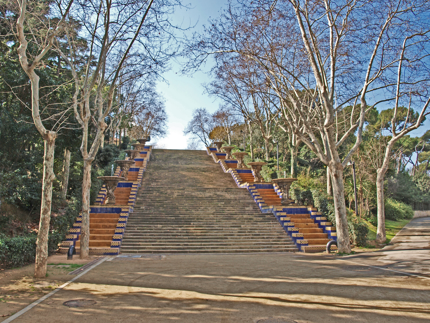 Treppe in Barcelona