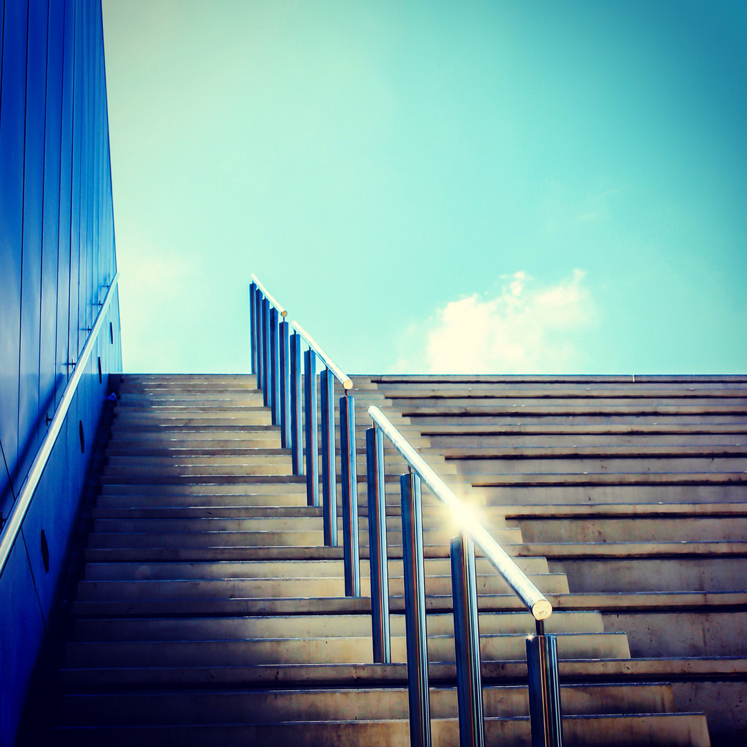 Treppe in Barcelona