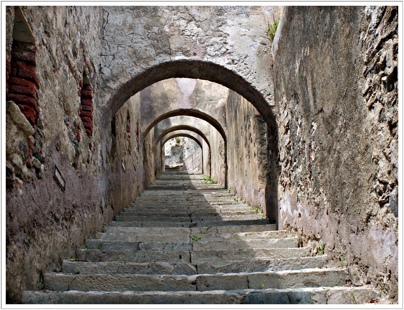 Treppe in Bastia