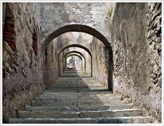 Treppe in Bastia