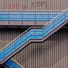 Treppe in Blau