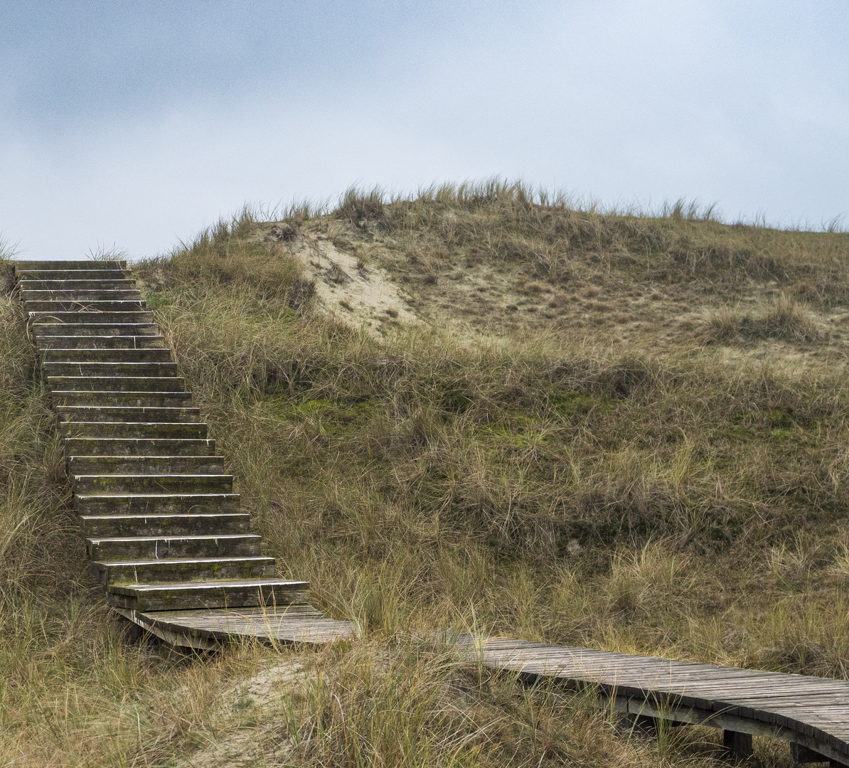 Treppe in den Dünen