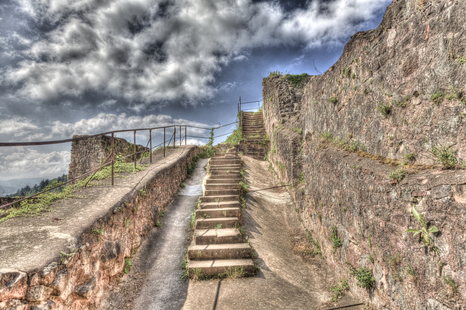 Treppe in den Himmel