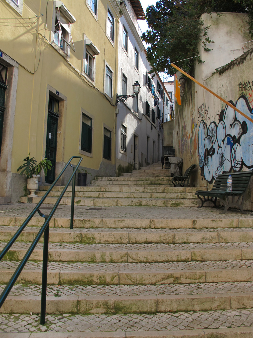 Treppe in der Alfama