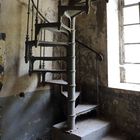 Treppe in der alten Papierfabrik