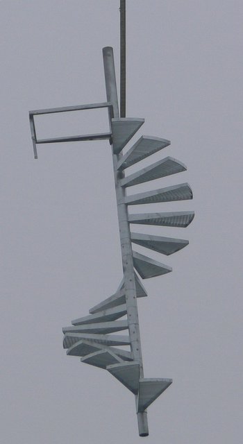 Treppe in der Luft