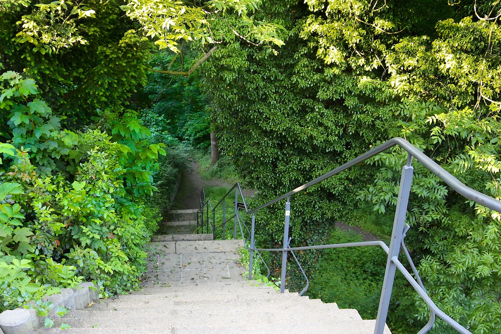 Treppe in die Stille