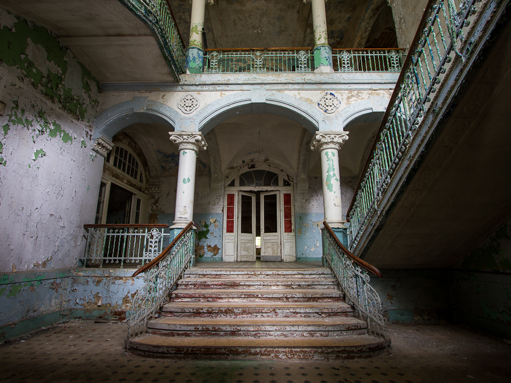 Treppe in die Vergangenheit