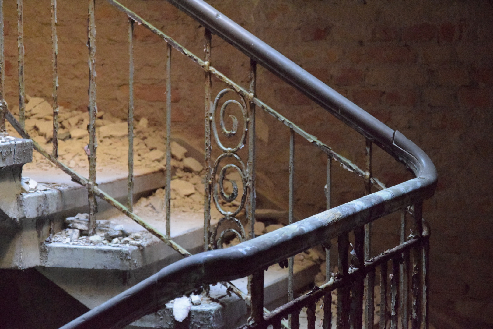 Treppe in einem alten Haus