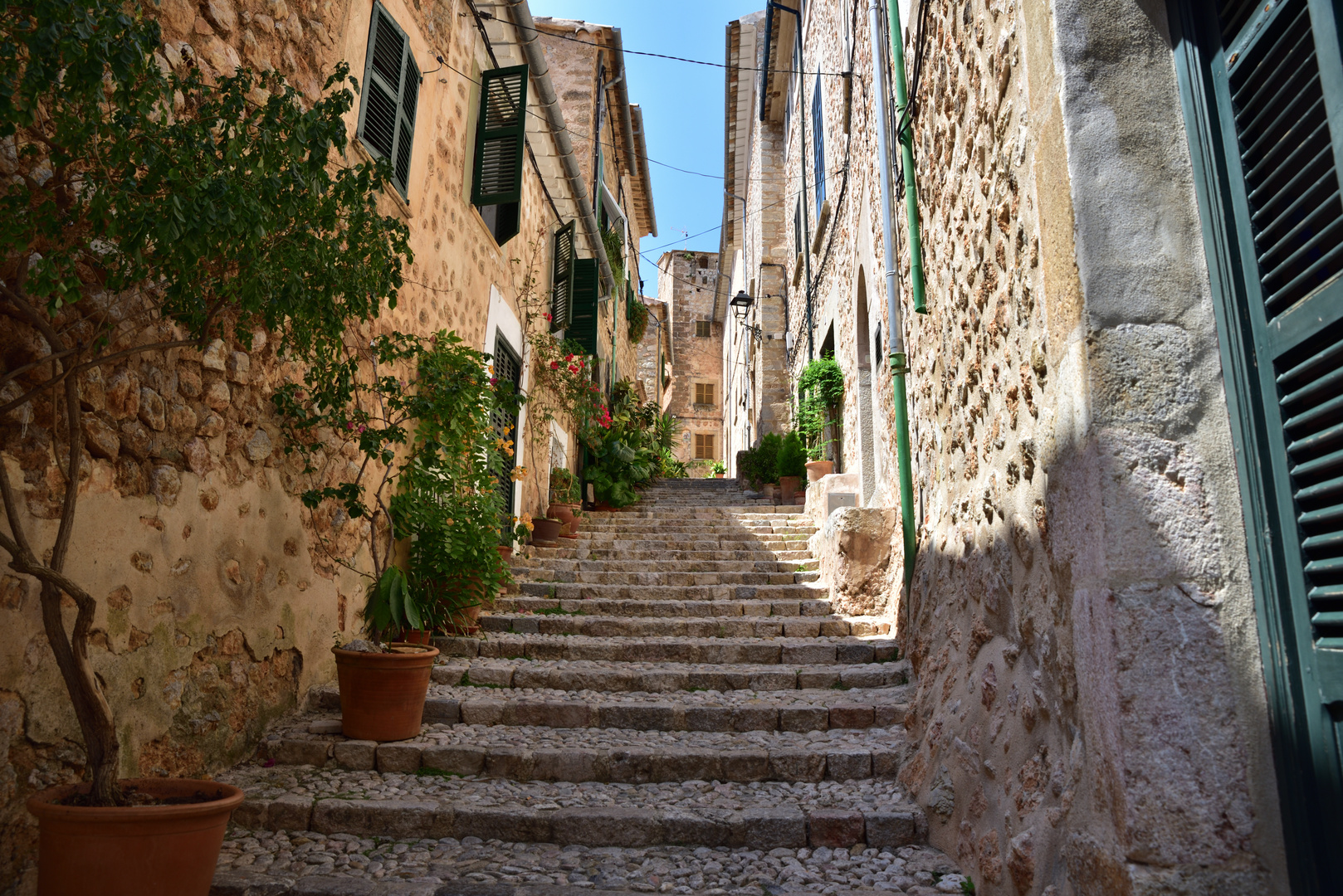 Treppe in Fornalutx, Mallorca 2