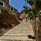 Treppe in Fornalutx, Mallorca