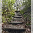 Treppe in freier Natur