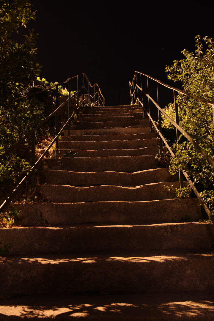 Treppe in le Baux