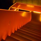 Treppe in orange