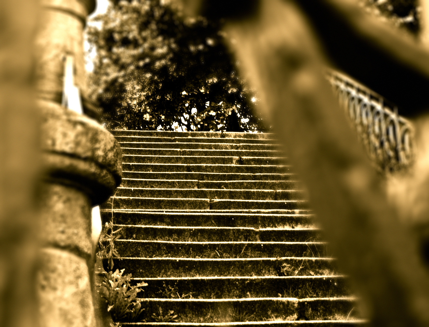 Treppe in Paradies