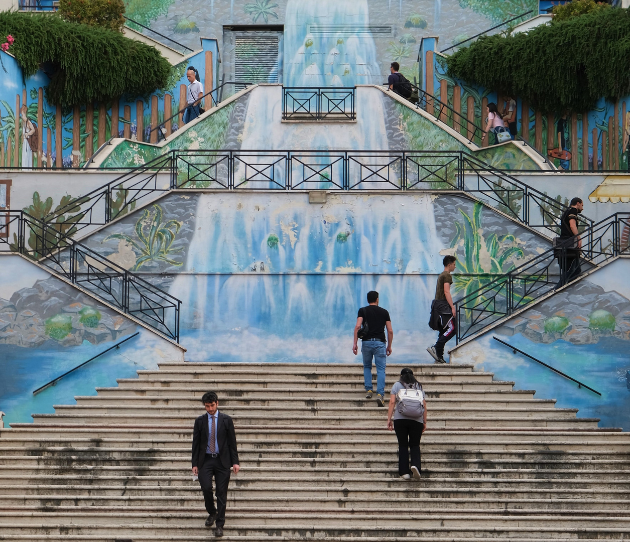 Treppe in Rom