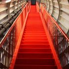 Treppe in Rot