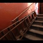 Treppe in Rot