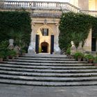 Treppe in San Anton Gardens auf Malta