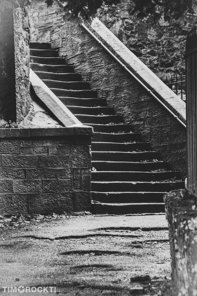 Treppe in Schottland