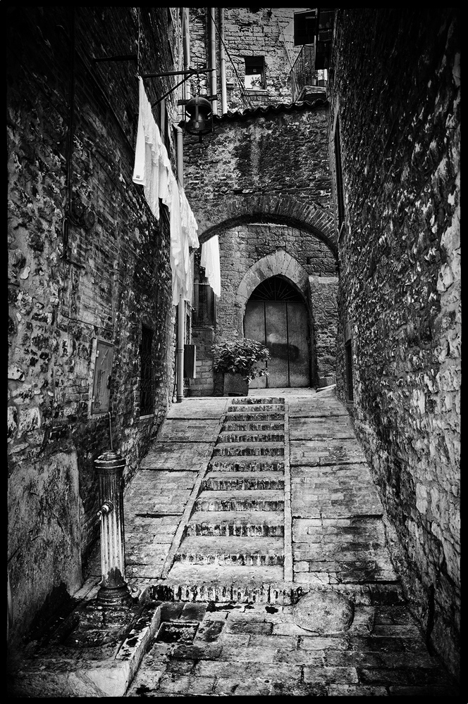 Treppe in Siena