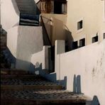 Treppe in Thira