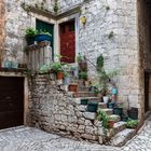 Treppe in Trogir Kroatien