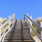 Treppe ins Blaue