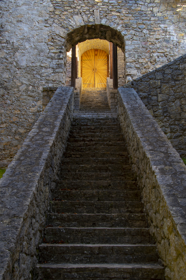 Treppe ins Licht