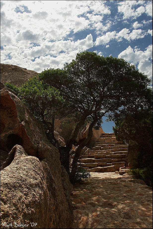 Treppe ins Licht